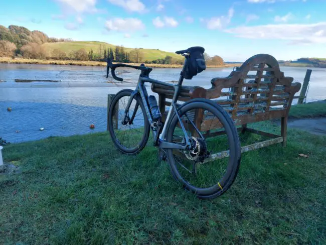 ribble endurance sle pictured by a river