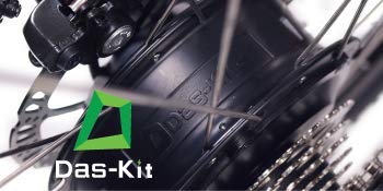 das-kit x15 250 watt electric bike hub motor