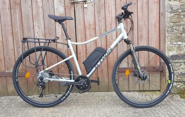 a diy electric bike for comparison with a factory produced ebike