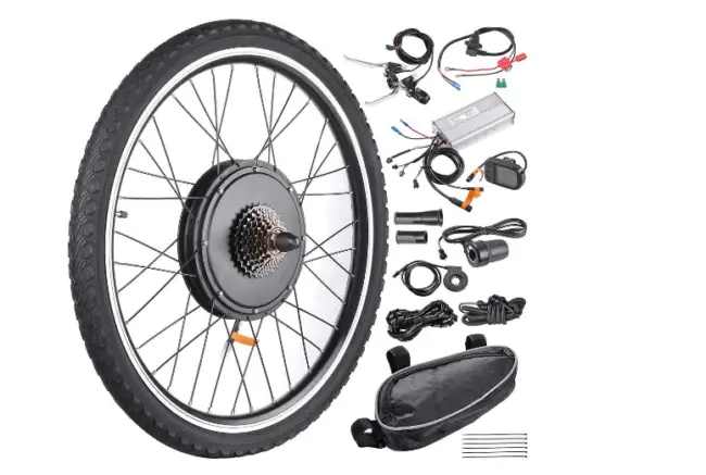 AW 48v 1000w rear wheel electric bike conversion kit with LCD