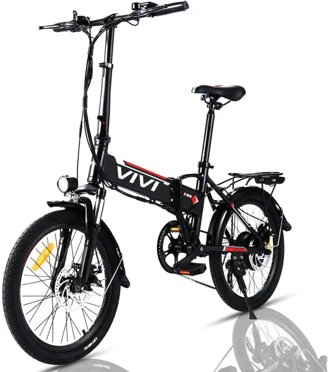 vivi folding city electric bike
