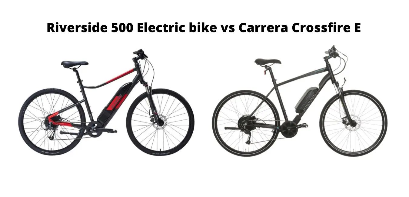 Riverside 500 electric bike vs carrera crossfire e comparison