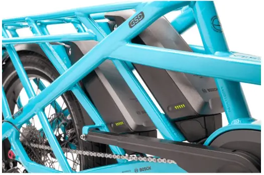 tern gsd s10 cargo bike with dual bosch batteries