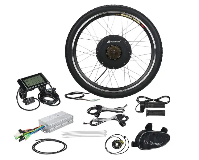 voilamart 1000w 48v ebike kit de conversão roda traseira