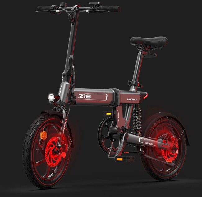xiaomi himo z16 opvouwbare elektrische fietsrecensie