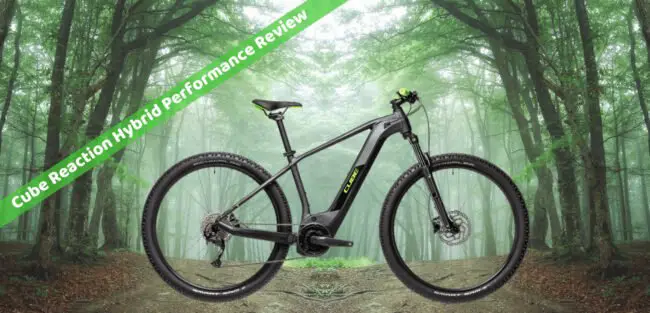 Examen du vélo de montagne électrique cube Reaction Hybrid Performance 400