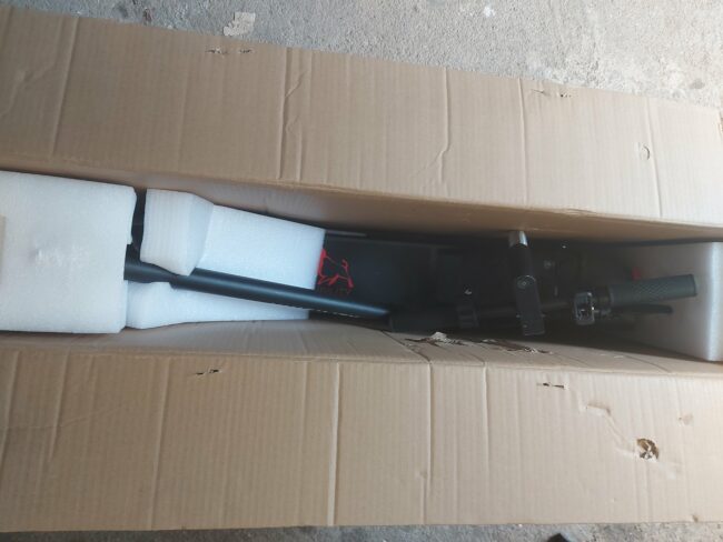 niubility n1 electric scooter in packaging